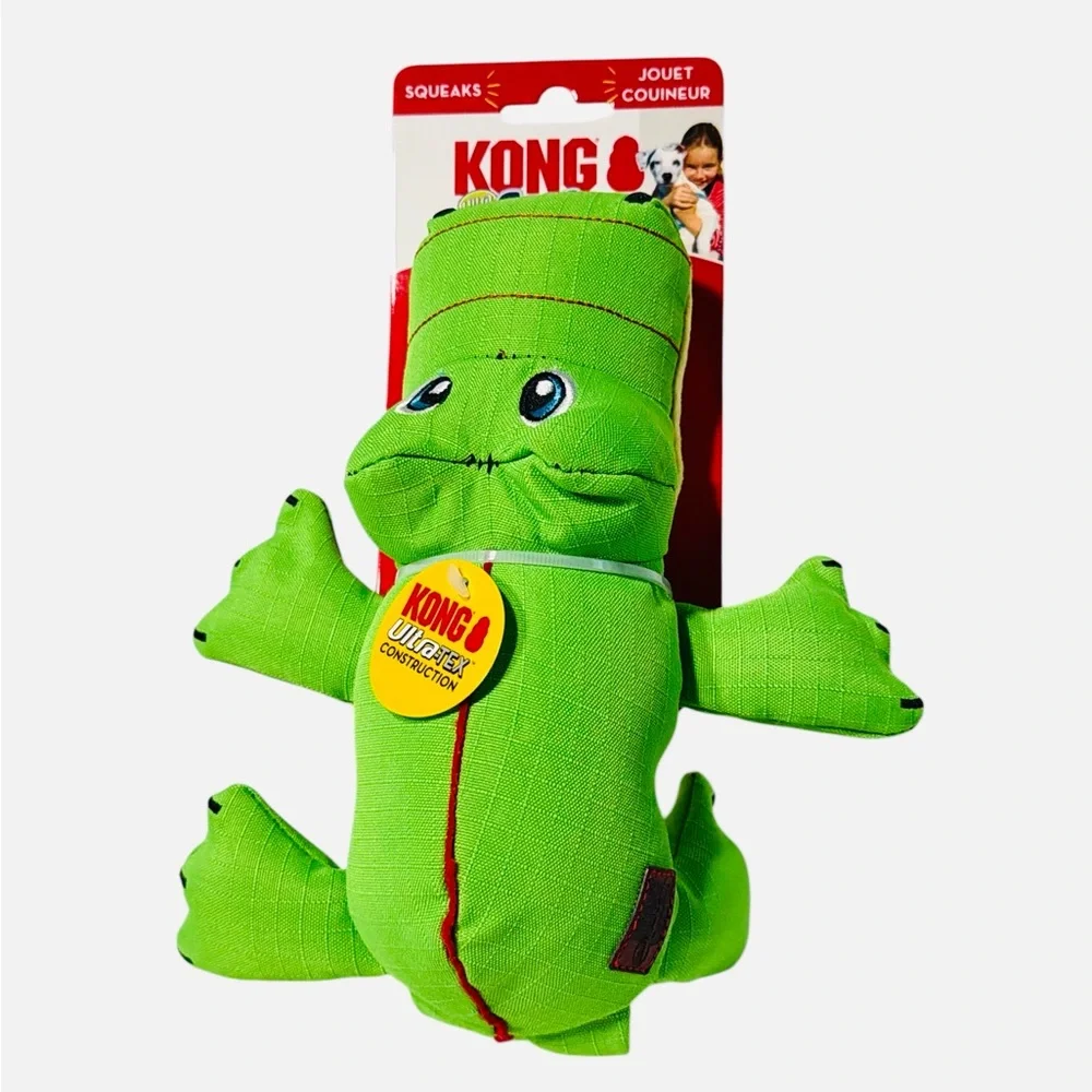 KONG Company 38748532 Cozie Ultra Ana Alligator Dog Toy Medium